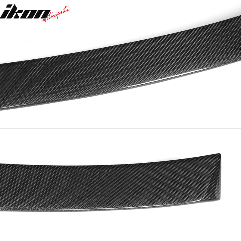 2014-2023 Infiniti Q50 V37 ST Style Rear Roof Spoiler Carbon Fiber FRP