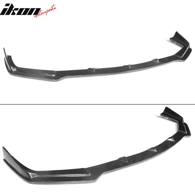 2014-2017 Infiniti Q50 V37 ST Style Front Bumper Lip Carbon Fiber FRP