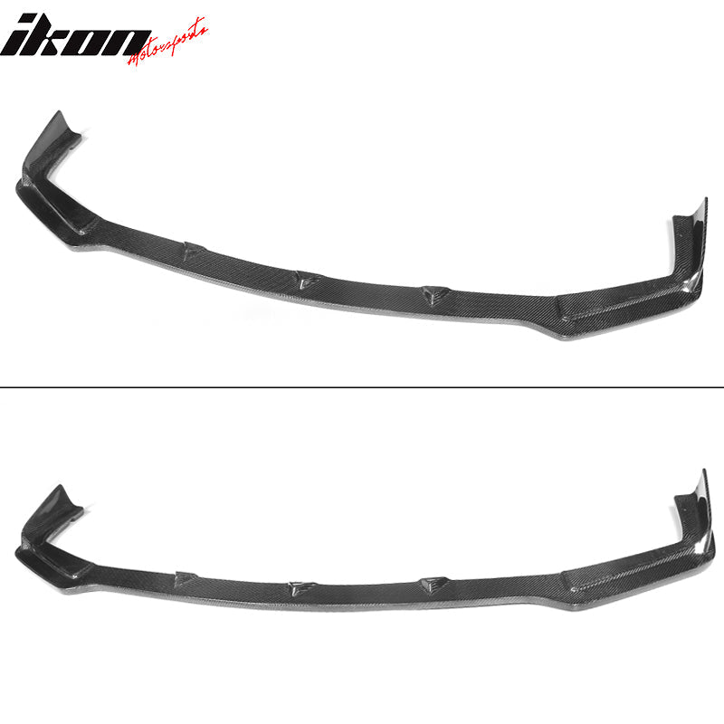 2014-2017 Infiniti Q50 V37 ST Style Front Bumper Lip Carbon Fiber FRP