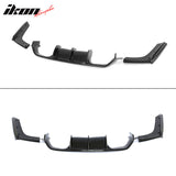 2015-2020 BMW M3 F80 M4 F82 V Rear Bumper Diffuser Forged Carbon Fiber