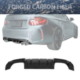 2016-2021 BMW F87 M2 MP Style Rear Bumper Diffuser Forged Carbon Fiber