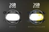 XB Evo+ Fog Lights: Type S (White + Yellow / Set)