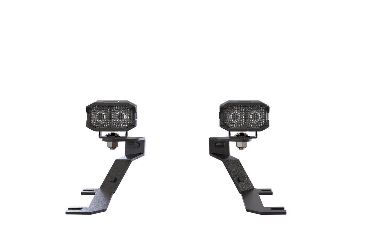 Morimoto 2Banger Ditch Light Kit: 19-24 Sierra 1500