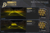 Morimoto BigBanger Ditch Light Kit: 20-24 Silverado HD