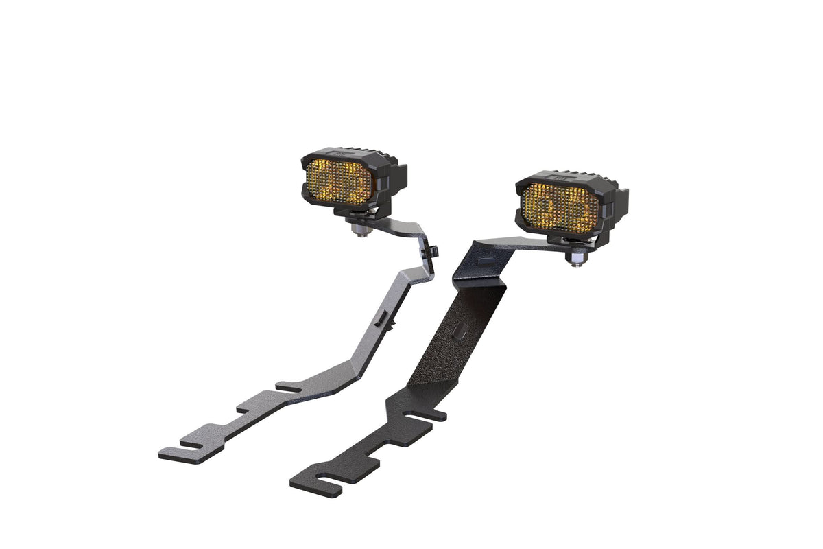 Morimoto 2Banger Ditch Light Kit: 19-24 Ram 1500