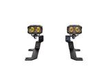 Morimoto 2Banger Ditch Light Kit: 19-24 Silverado 1500