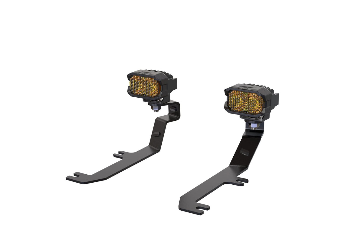 Morimoto 2Banger Ditch Light Kit: 20-24 Sierra HD