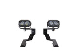 Morimoto 2Banger Ditch Light Kit: 15-20 Yukon