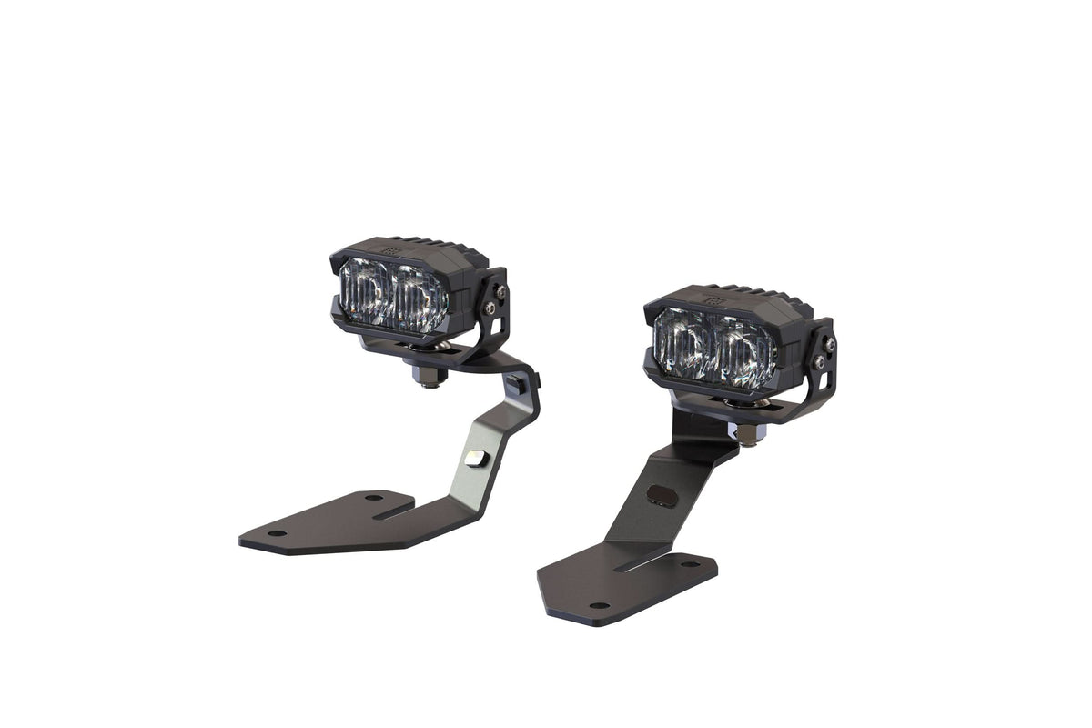 Morimoto 2Banger Ditch Light Kit: 03-10 Cayenne