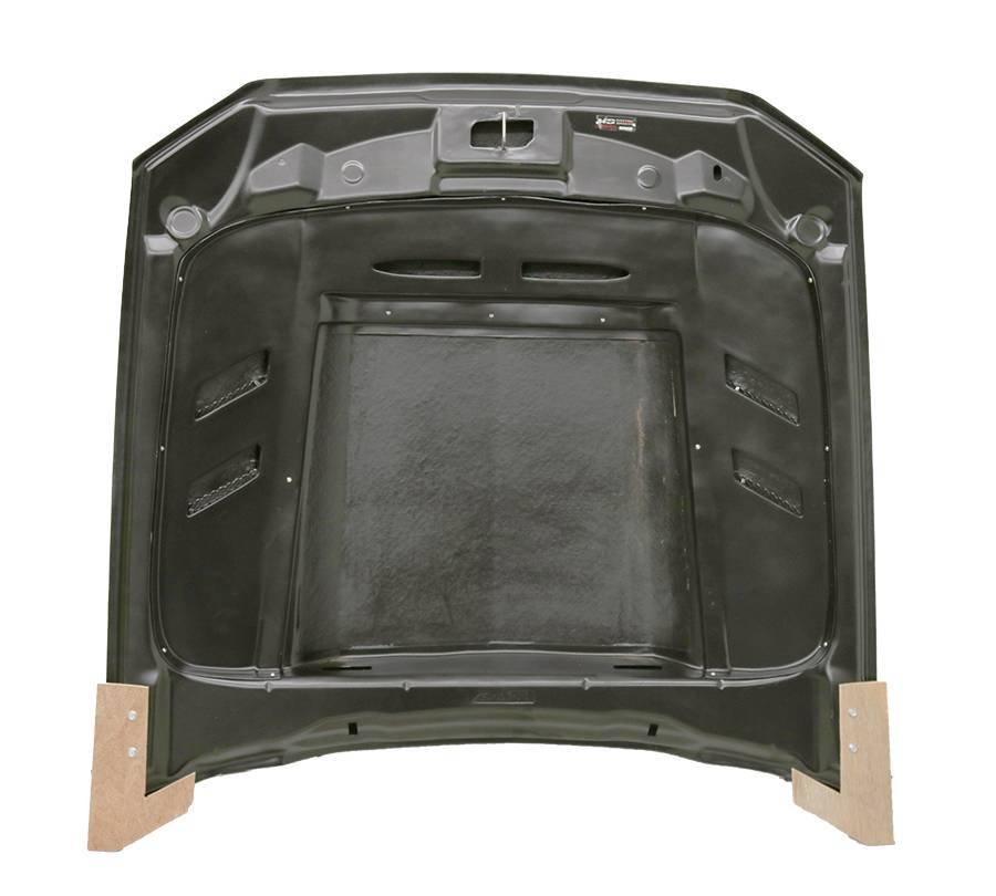 2013-2014 Ford Mustang 2 doors TERMINATOR Style Carbon Fiber Black Hood