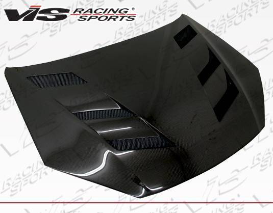 2013-2016 Hyundai Genesis 2 doors AMS Style Carbon Fiber Black Hood