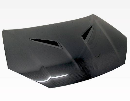 2013-2016 Hyundai Genesis 2 doors OEM Style Carbon Fiber Black Hood