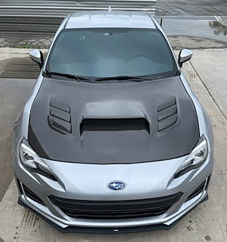 2013-2020 Scion FRS 2 doors VS 2 Style Carbon Fiber Hood