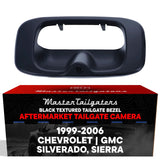 Chevrolet Silverado/GMC Sierra (1999-2006) Black Replacement Tailgate Bezel with Backup Camera