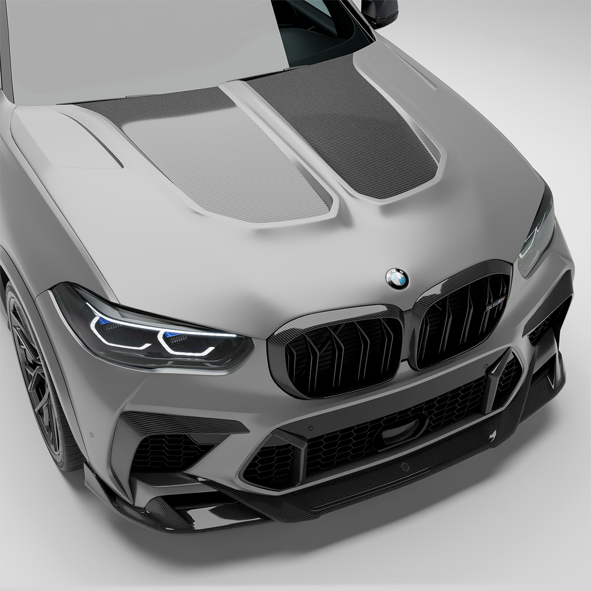 BMW X5M F95 PRE LCI Carbon Fiber Air Intake Trim
