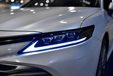 Toyota Camry XSE XLE SE LE Black LED Projector Headlights Upgrade (2018 - 2021) - K2 Industries