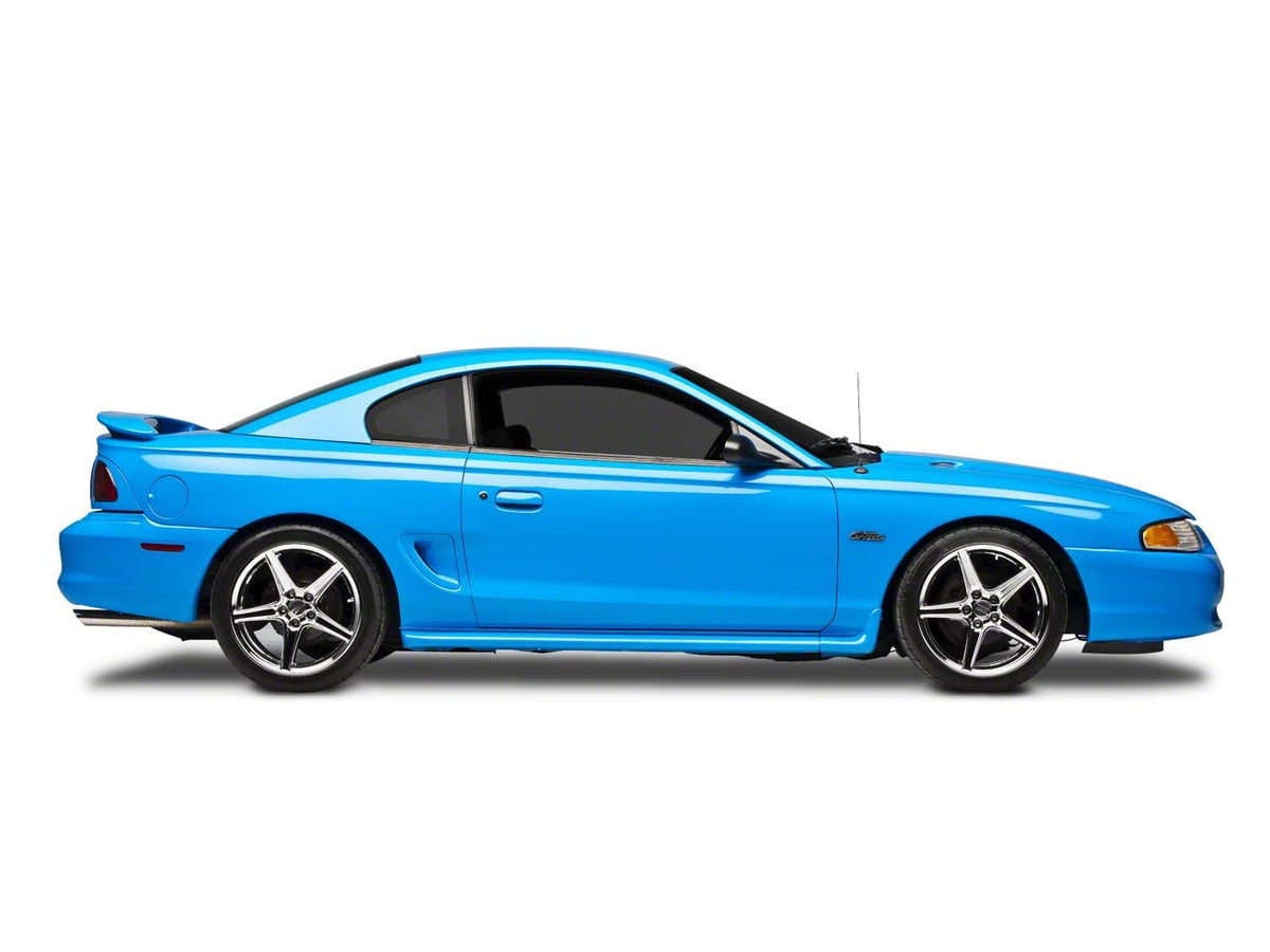 Speedform Fixed Chrome Antenna; 14-Inch (79-09 Mustang)