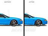 Speedform Fixed Chrome Antenna; 14-Inch (79-09 Mustang)
