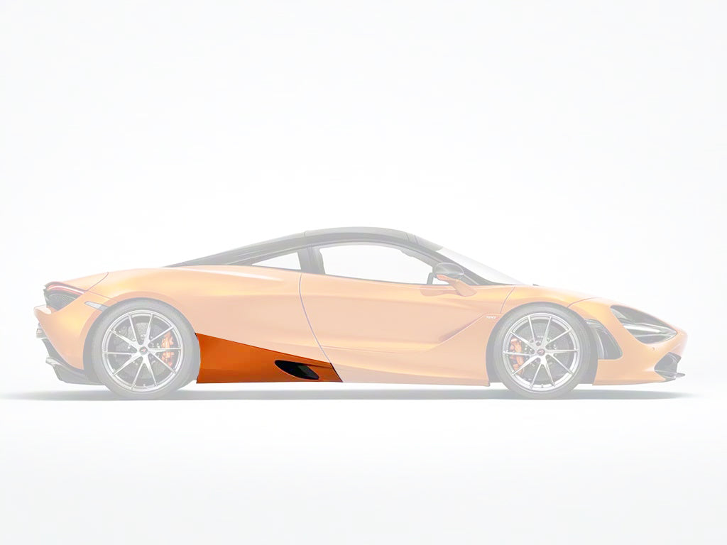 2017-2022 McLaren 720S OEM Style Carbon Fiber Side Skirts
