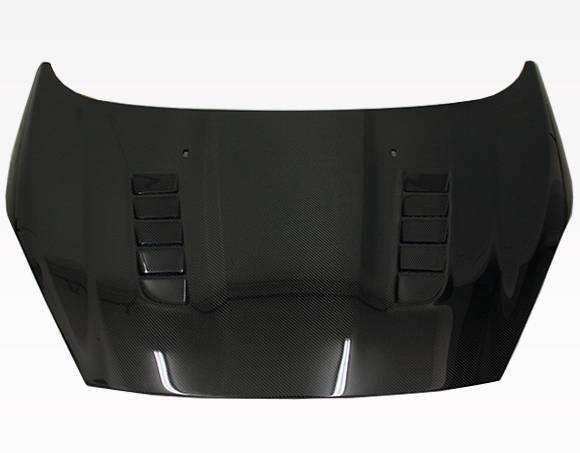 2014-2017 Ford Fiesta 4 doors 2 doors RS Style Carbon Fiber Black Hood