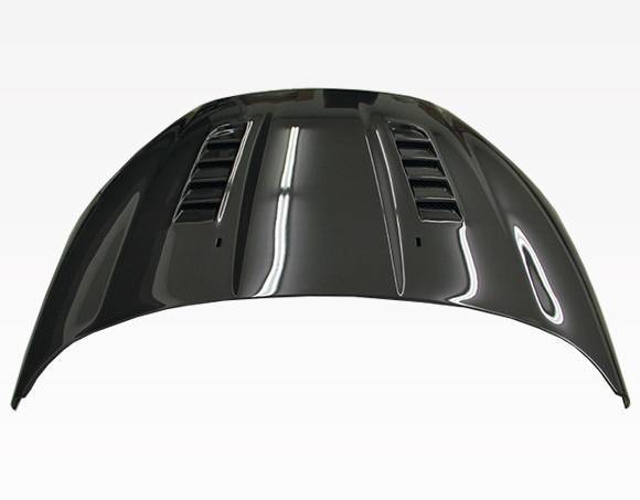 2014-2017 Ford Fiesta 4 doors 2 doors RS Style Carbon Fiber Black Hood