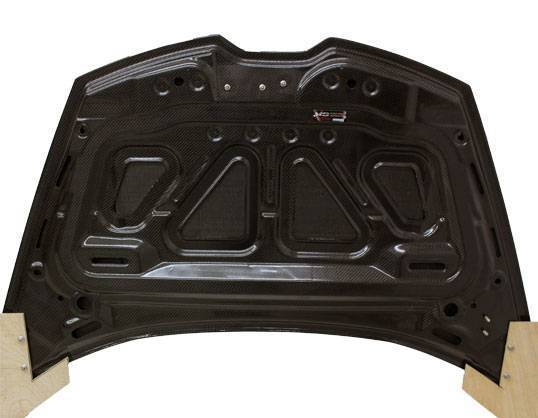 2014-2020 Lamborghini Huracan OEM Style Double Sided Carbon Fiber Carbon Fiber Black Hood