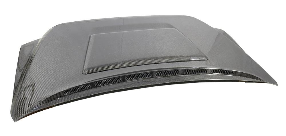 2014-2021 Toyota Tundra 4 doors 2 doors TECHNO R Style Carbon Fiber Black Hood