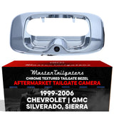 Chevrolet Silverado/GMC Sierra (1999-2006) Chrome Replacement Tailgate Bezel with Backup Camera