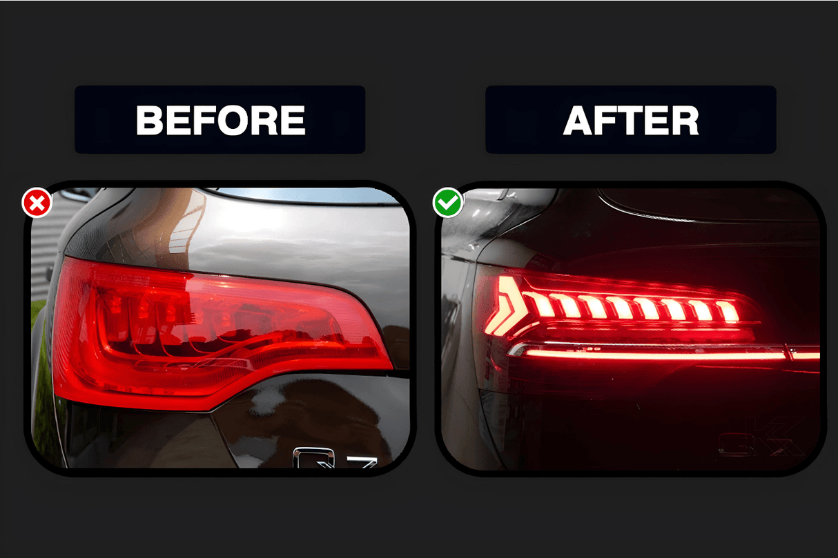 Audi 1st Gen Q7 Matrix LED Taillights (2006 - 2015) - K2 Industries