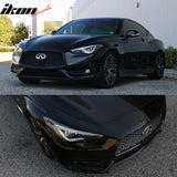 2017-2022 Infiniti Q60 Gloss Grill Foglight Vent Chrome Delete Vinyl