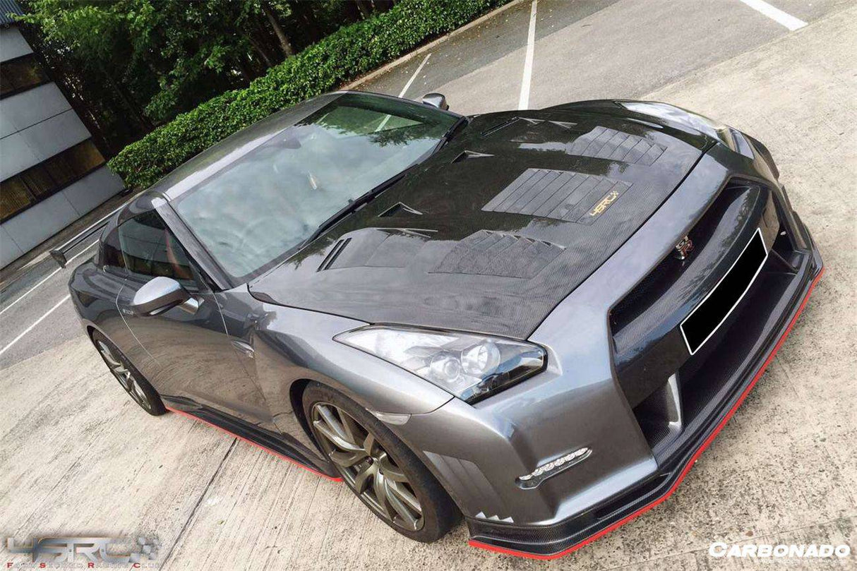 2008-2016 Nissan GTR R35 CBA  DBA NISMO Ver15 Style Front Bumper