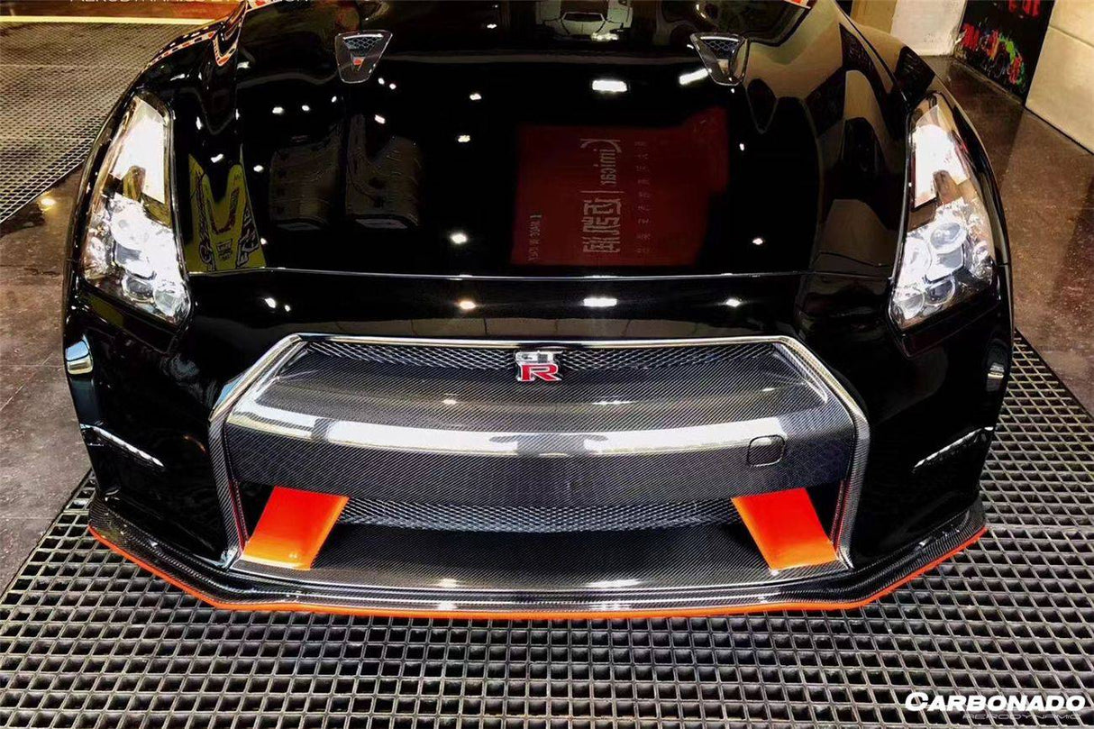 2008-2016 Nissan GTR R35 CBA  DBA NISMO Ver15 Style Front Bumper