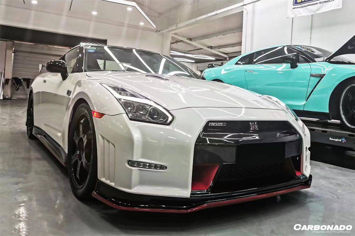 2008-2016 Nissan GTR R35 CBA  DBA NISMO Ver15 Style Front Bumper