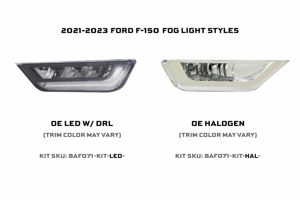 21-23 F-150 OE LED 4Banger Fog Light Kit