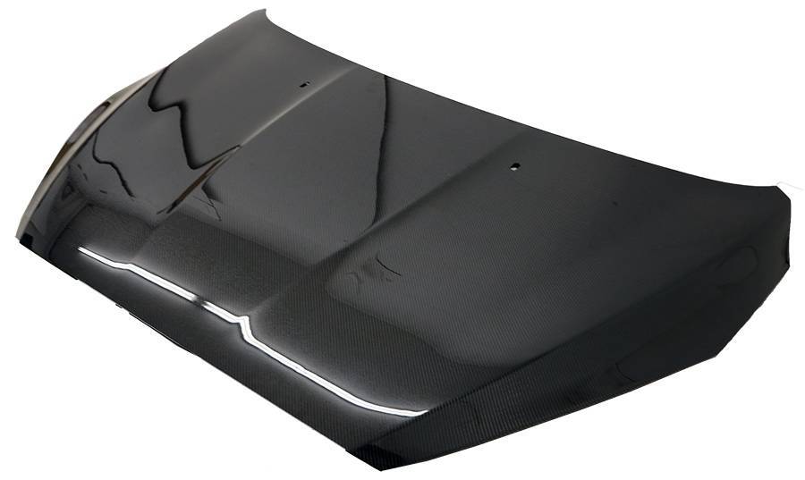 2015-2018 Ford Focus 4 doors 2 doors OEM Style Carbon Fiber Black Hood