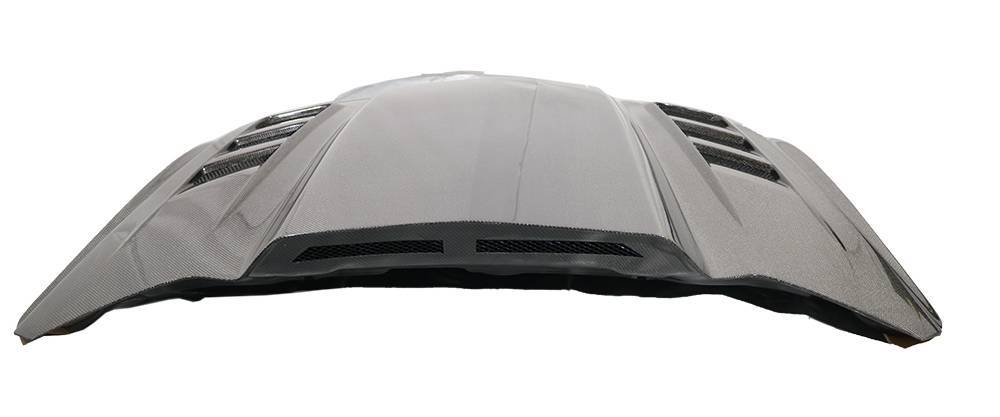 2015-2017 Ford Mustang 2 doors TERMINATOR Style Carbon Fiber Black Hood