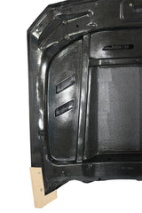 2015-2017 Ford Mustang 2 doors TERMINATOR Style Double Sided Carbon Fiber Carbon Fiber Black Hood