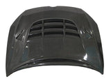 2015-2021 Volkswagen Golf 7 GTR Style Double Sided Carbon Fiber Carbon Fiber Black Hood