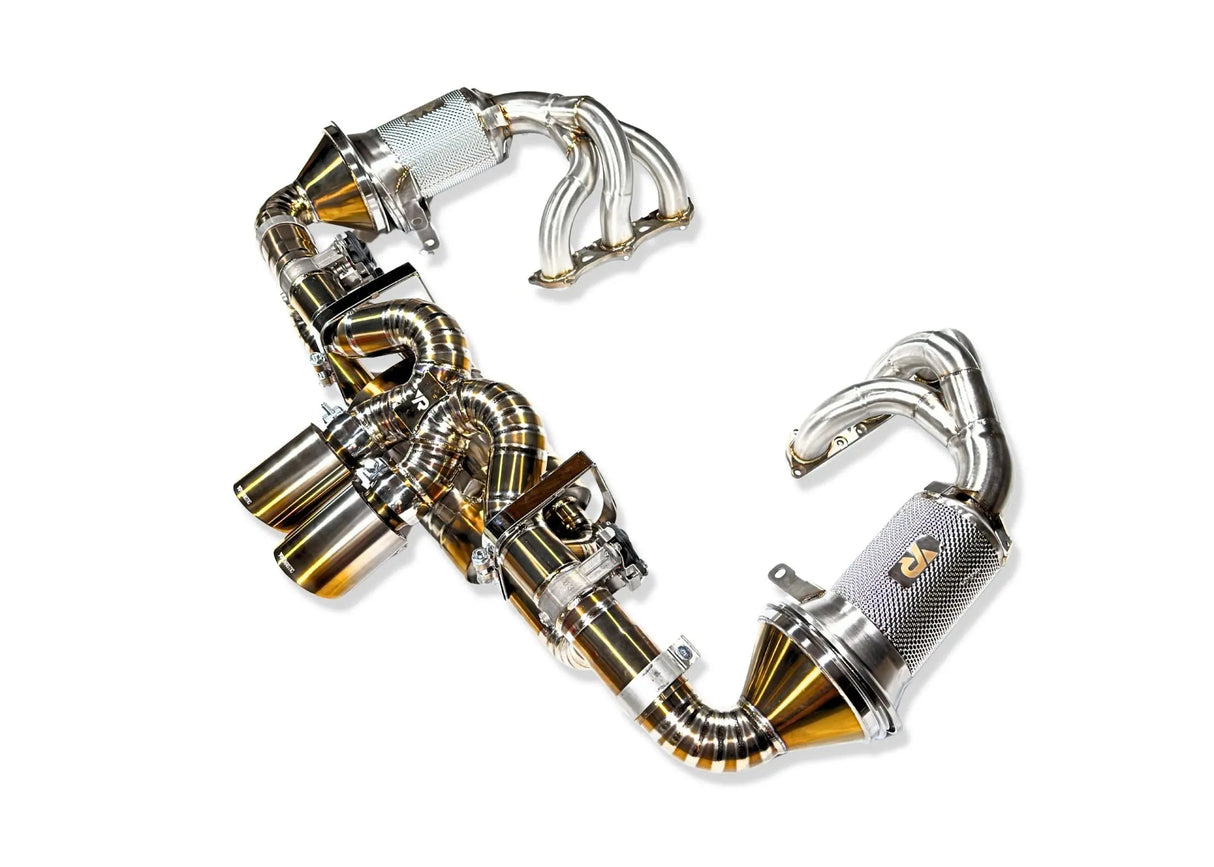 Porsche 992 GT3 / GT3 RS Valved Performance Exhaust System - Yonristic Performance