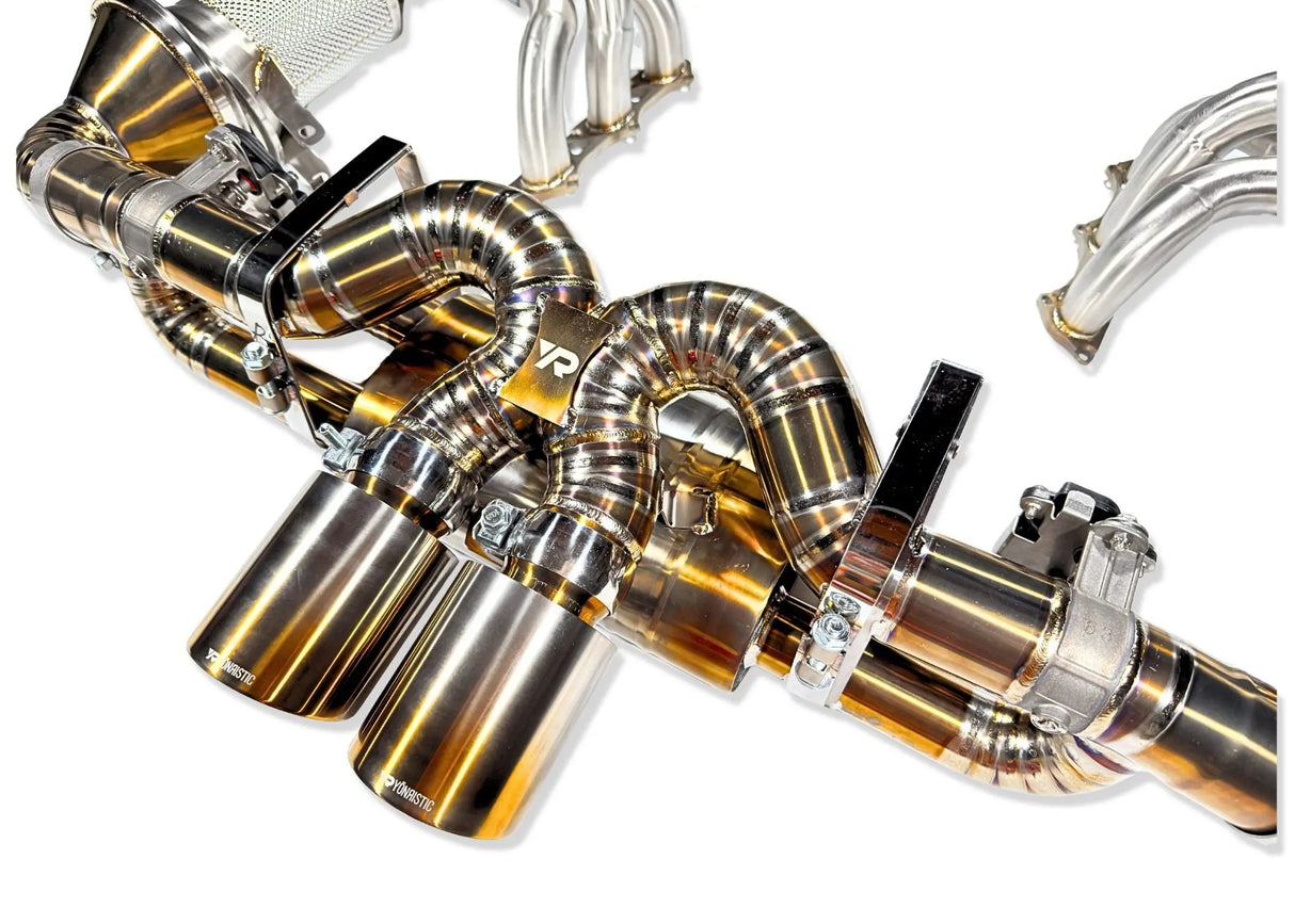 Porsche 992 GT3 / GT3 RS Valved Performance Exhaust System - Yonristic Performance