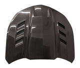 2016-2023 Chevrolet Camaro 2 doors TERMINATOR Style Double Sided Carbon Fiber Carbon Fiber Black Hood