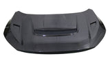 2016-2021 Honda Civic 4 doors VRS Style Carbon Fiber Black Hood
