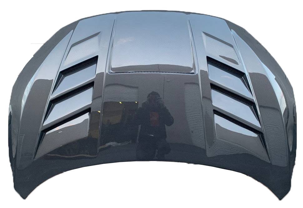 2016-2021 Honda Civic VS 2 Style Carbon Fiber Hood