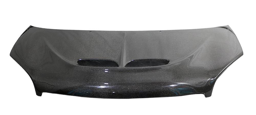 2016-2019 Smart Fortwo AS Style Carbon Fiber Black Hood