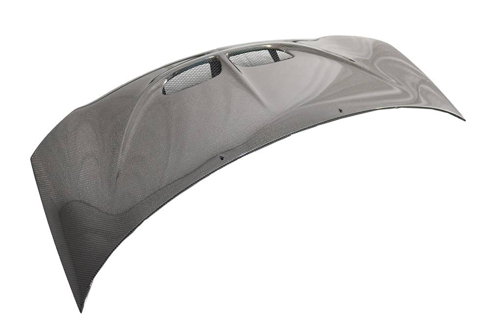 2016-2019 Smart Fortwo AS Style Carbon Fiber Black Hood