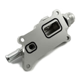16AN K Series Upper Coolant Housing W Straight Elbow Hose Fitting For K20Z3 K24