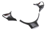 OLM LE Dry Carbon Fiber Steering Wheel Covers - 2017-2024 Subaru BRZ / Toyota GR86