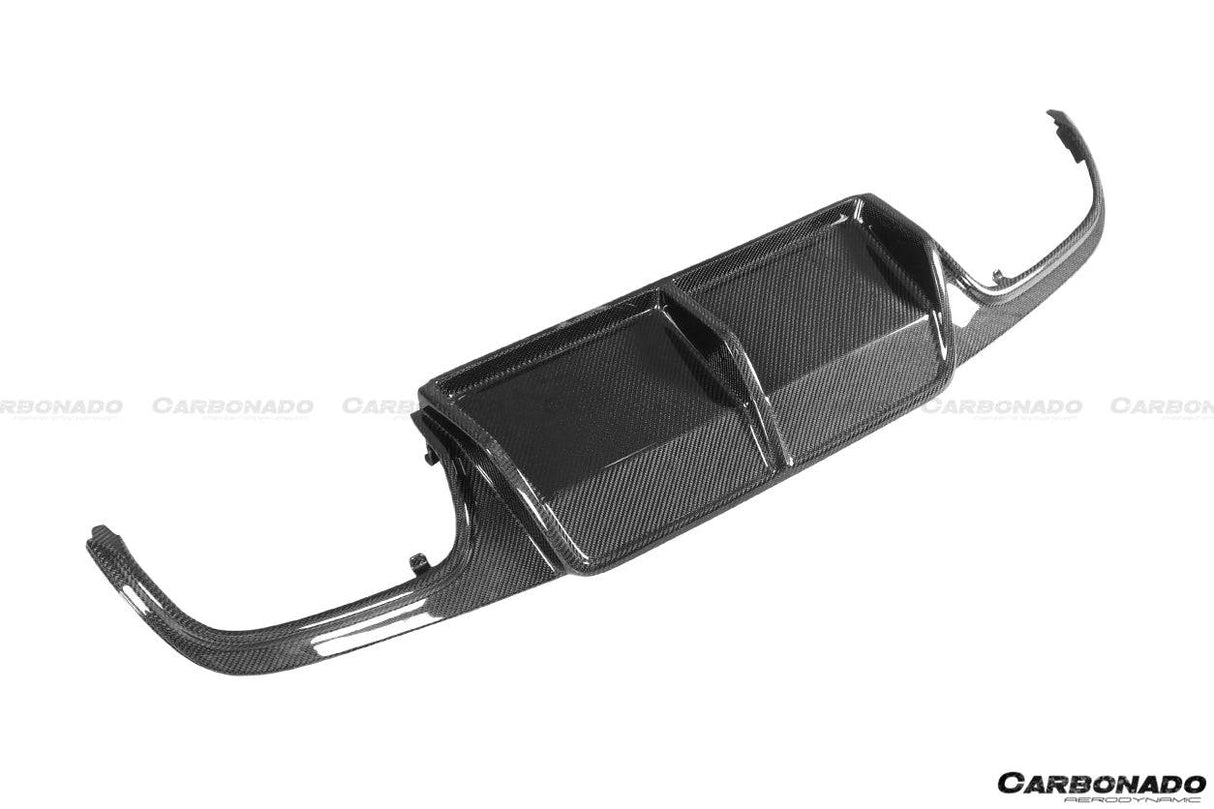 2008-2011 Mercedes Benz W204 C63 AMG AK STYLE CARBON FIBER DIFFUSER