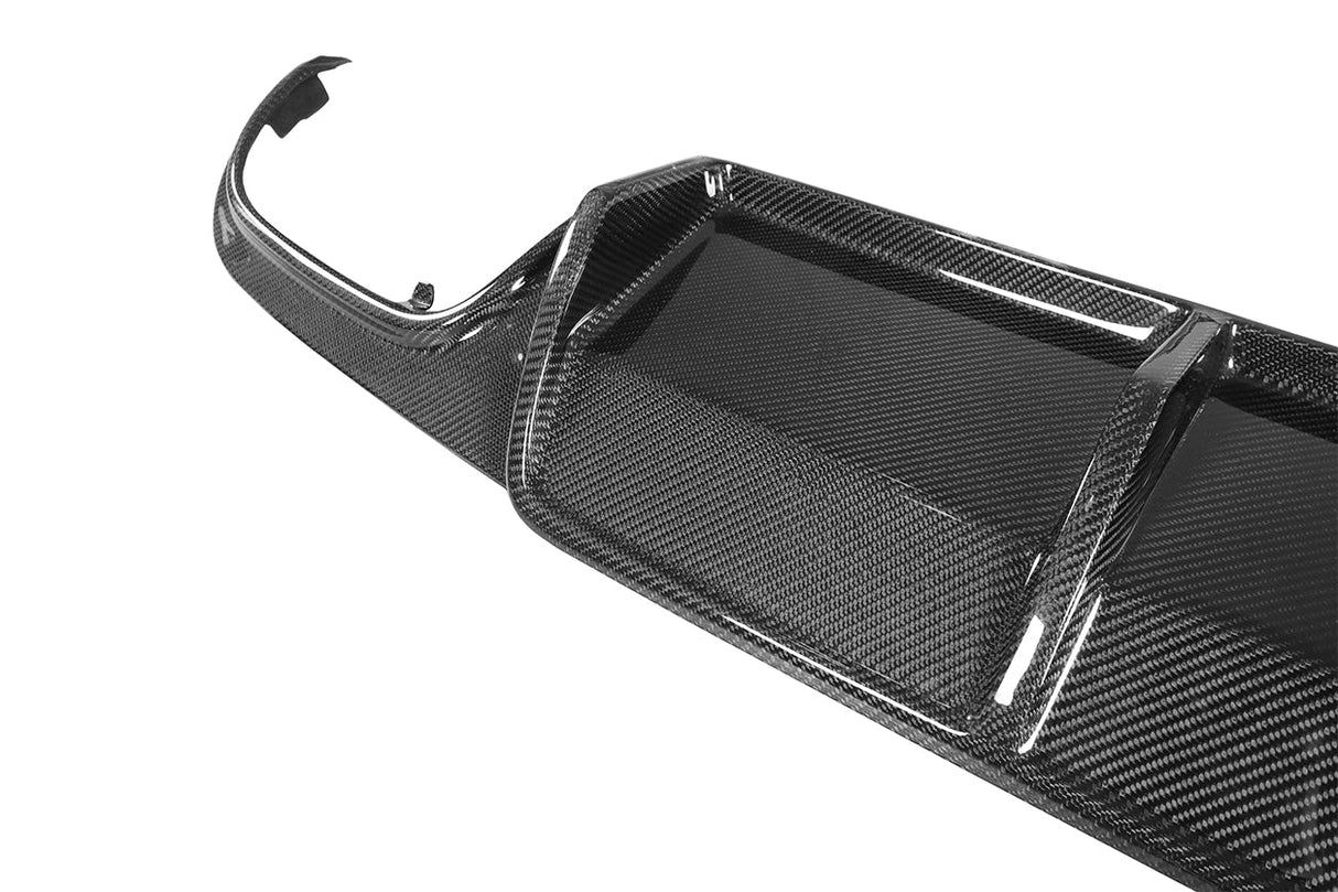 2008-2011 Mercedes Benz W204 C63 AMG AK STYLE CARBON FIBER DIFFUSER