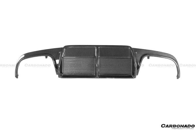 2008-2011 Mercedes Benz W204 C63 AMG AK STYLE CARBON FIBER DIFFUSER